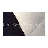 Plain Dye Printed Velour Fleece Fabric , Polyester Spandex Velvet Dress Fabric