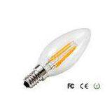 Commercial E12S 4 W LED Filament Candle Bulb With CE / Rohs / UL Certified