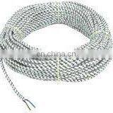 Cloth Covered Cable Power Cord Textile Cotton Jacket