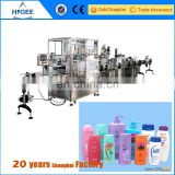 baby feeding bottle filling capping and labeling machine