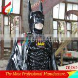 Park Decoration Life Size Movie Batman Fiberglass Superhero Sculpture thumbnail-3