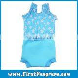 Shivering Flower In Watermelon Red Beach Neoprene Baby Wrap Cloth thumbnail-6