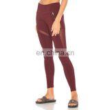 Latest Fashion Women Workout Clothes Hot Sexy See-through Yoga Pants Leggings Mesh thumbnail-1