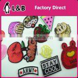 2016 Iron on Patches for Clothing, Custom Embroidery Patches for Shirts,iron on Football Patches thumbnail-5