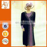 Saudi Online Neck Beaded Heart Kaftan Dress Long Beach thumbnail-5