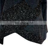 Gray Plus Size Long Sleeve Tunic Asymmetrical Hem Women Sweater Tunic thumbnail-4