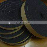 China factory directly sell 3mm rubber acoustic underlayment, black pu film acoustic sound foam