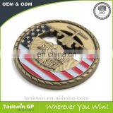 Double Customized Design Logo With High Quality Zinc Alloy Souvenir Coin at Lower Price thumbnail-3