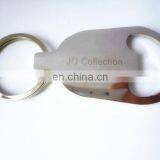 Metal KEY CHAIN BOTTLE OPENER 2 in 1 Silver Gold thumbnail-4