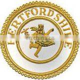 Decorative Applique Embroidery- Crown Design Custom Embroidery Crown Badges