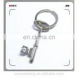 Wholesale Costomised Key Shaped Keychain for Promotion