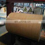 Wooden Painted Galvanized Ppgi (AL-Zinc )coils From Shandong thumbnail-3
