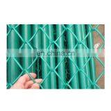 Green UV treated PVC coated chain Link fence mesh