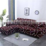 L Shape Corner Armchair Sectional Slipcover Sofa Covers Stretch Furniture Covers Elastic Sofa Covers thumbnail-2