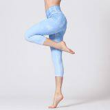 OEM New Style Workout Yoga Seamless Ladies Girls High Waisted Workout Leggings thumbnail-5