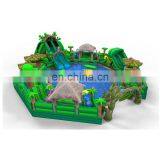 Outdoor PVC Amazon Jungle Inflatable Water Pool Park for Kids and Adult On Sale