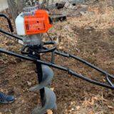 Single-wheel Folding Drill Tree Planting Machine thumbnail-4
