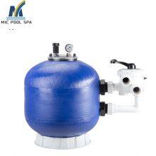 China Manufacturer 1.5'' Side Mounted Valve Swimming Pool Sand Filter for Pool Water Filtration and Water Filtration Equipment