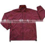 Garment Factory Mens Waterproof Polyester Windbreaker Jacket Men thumbnail-2