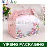 Foldable Design Malaysia Cake Box For Food Packaging