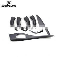 Interior Real Carbon Fiber Matt Black Dashboard Trim for BMW F20/F21 118i 120i 125i 2012-2015