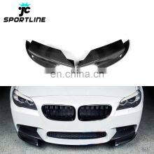 Carbon Fiber M5 Car Front Splitters for BMW M5 F10 5 Series Sedan 2011-2017 thumbnail-1