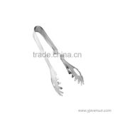 Private labeling excellent quality stainless steel food tong kitchen utensil