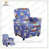 WorkWell Classical PU Fabric Children Recliner Sofa Kids Sofa Cs-05 thumbnail-1