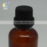 50ml Amber Essential Oil Glass Bottle With Black Plastic Cap Supplier's Choice thumbnail-4