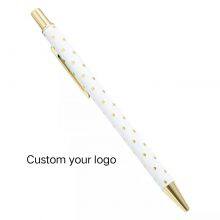 Kawaii Custom Heat Transfer Metal Click Ballpoint Pen Sweet School Office Supplies Students Gift Awards Exquisite Writing Tool thumbnail-1