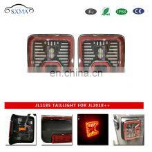 Suitable for Jeep JL Series Car Rear Lights Red White Lights thumbnail-3
