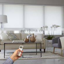 Fireproof Motor Persiana Somfy AC Battery Automated Shades Remote Control 38mm Wireless Roller Blind