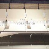 European Design Curve Plywood Waiting Chair Airport Chair Public Seating H63B-3F-V thumbnail-3