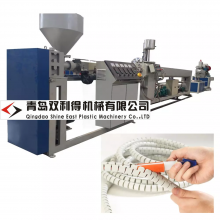 Shine East flexible cord bundler wire wrap cable management system production line for office and PC