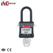Bulk Buying Insulation Shackle Small Pad Lock Nylon Safety Padlock thumbnail-5