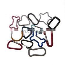 Manufacturer Custom Shaped Metal Aluminium Swivel Carabiner Hook for Bag thumbnail-1