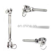 Stainless Steel 304 316 Turnbuckles Closed Body Jaw Jaw Turnbuckle Rigging Heavy Duty Wire Rope Fitting thumbnail-3