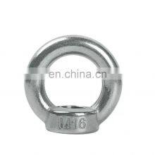 JRSGS Customized High Quality Stainless Steel Various Widely Used Din 582 Eye Nut Metallic Carbon Steel Lifting Ring Nut thumbnail-4