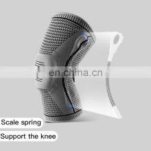 2021Best Seller Nylon Sports Knee Support Compression Sleeve Knee Brace With Side Stabilizers & Patella Gel Pads thumbnail-2