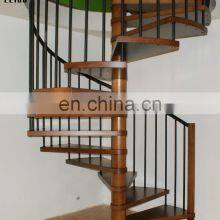 Foshan Indoor Art Metal Stairs Stainless Steel Structural Design Spiral Staircases thumbnail-3