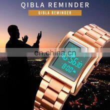 Hot Selling Skmei 1815 Muslim Qibla Watch Gold Digital Wristwatch Waterproof 50 Meters for Men thumbnail-5