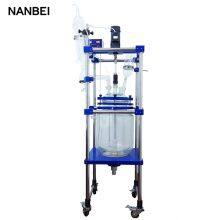 Customized Industrial Chemical Reaction Jacketed Glass Reactor thumbnail-2