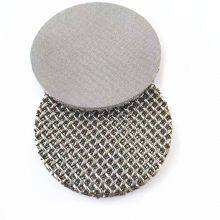 50 100 150 200 300 500 Micron 304 Stainless Steel Woven Wire Mesh Screen Cylinder Filter Disc thumbnail-2