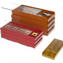 Tungsten Carbide Turning Inserts CNC Cutting Tools Plastic Empty Insert Packing Box With Foam IB Series thumbnail-5