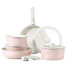 Customized Color Aluminum Nonstick Cookware Set thumbnail-3