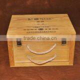 Christmas Ornament Gift Box Wholesale Wood Wine Box