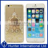 Bling TPU Frame Thin PC Back Case For iPhone6s