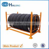 Industrial stacking storage spare tire rack