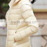 White Jacket Winter Custom Down Jacket for Women