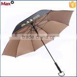 Best quality high price double canopy golf umbrella